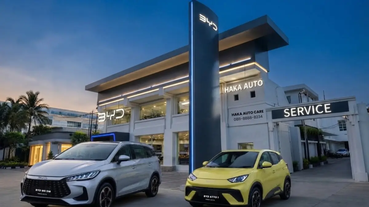 Ilustrasi BYD Haka Auto.