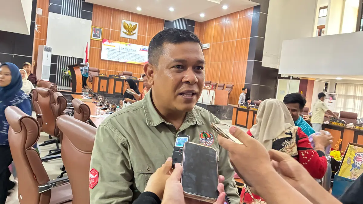 Kepala Dinas Lingkungan Hidup (DLH) Kota Palu, Mohamad Arif, S.STP., M.Si,. FOTO: Annisa Nurul Wibdy.