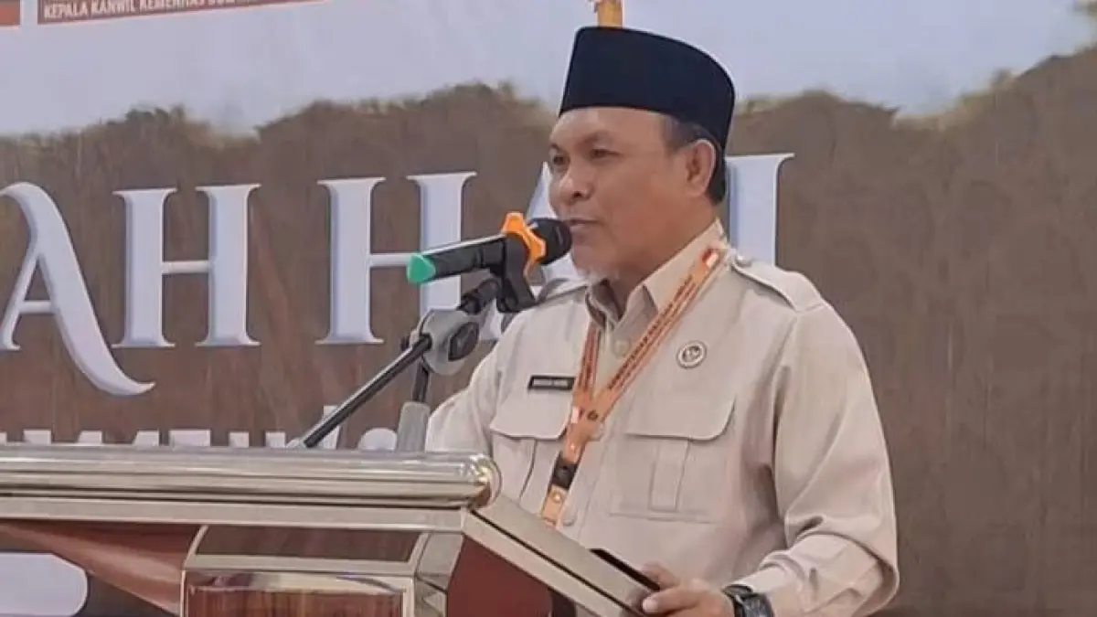 HAJI: Kakanwil Haji dan Umrah Sulawesi Tengah, H. Muchlis.(FOTO: ISTIMEWA/RADAR PALU).
