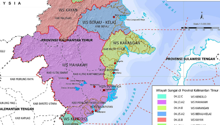 Kalimantan Timur Daerah Penghasil Tambang Batu-bara, Gas dan Minyak Bumi