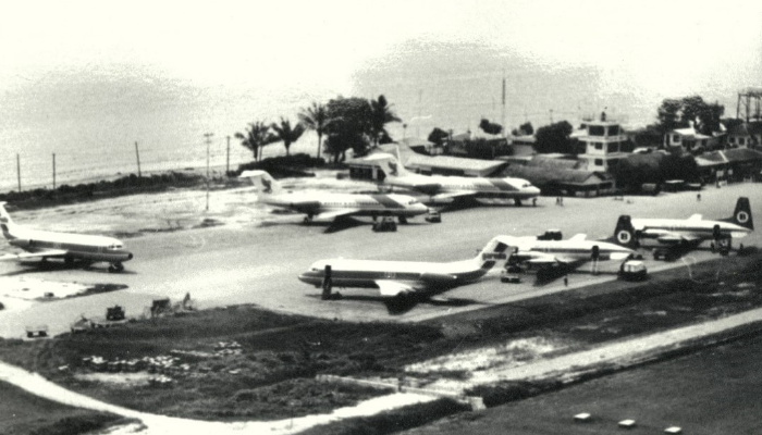 Bandara Udara Sepinggan Tahun 1060