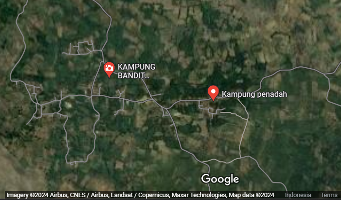 Di google Maps Ada Nama Kampung Bandit dan Kampung Penadah