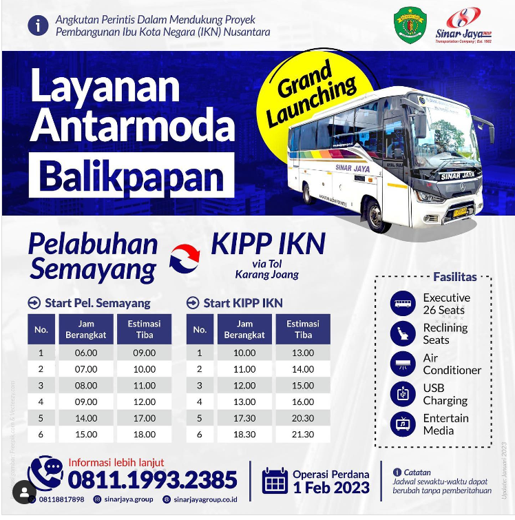 Yuk, kita budayakan bepergian dengan transportasi umum!