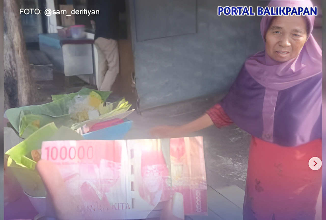Nenek penjual gado-gado di Balikpapan jadi korban penipuan uang mainan. Mari bantu ia mendapatkan keadilan!