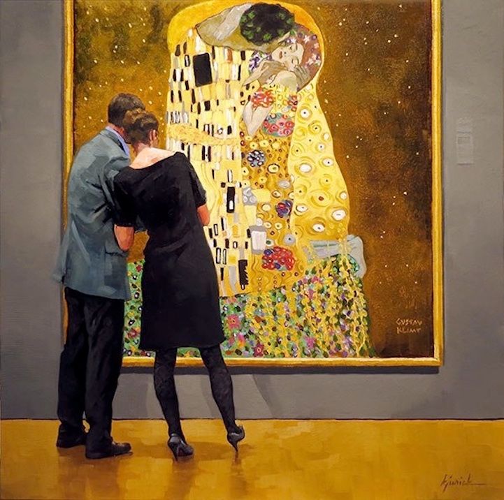 Lukisan The Kiss