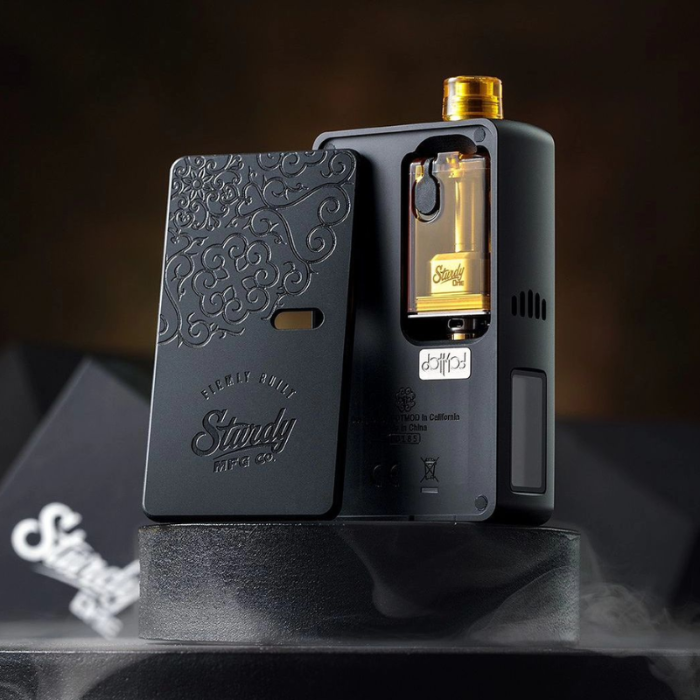 Dot AIO, perangkat vaping compact dengan material aluminium premium dan performa 75W untuk pengalaman terbaik.
