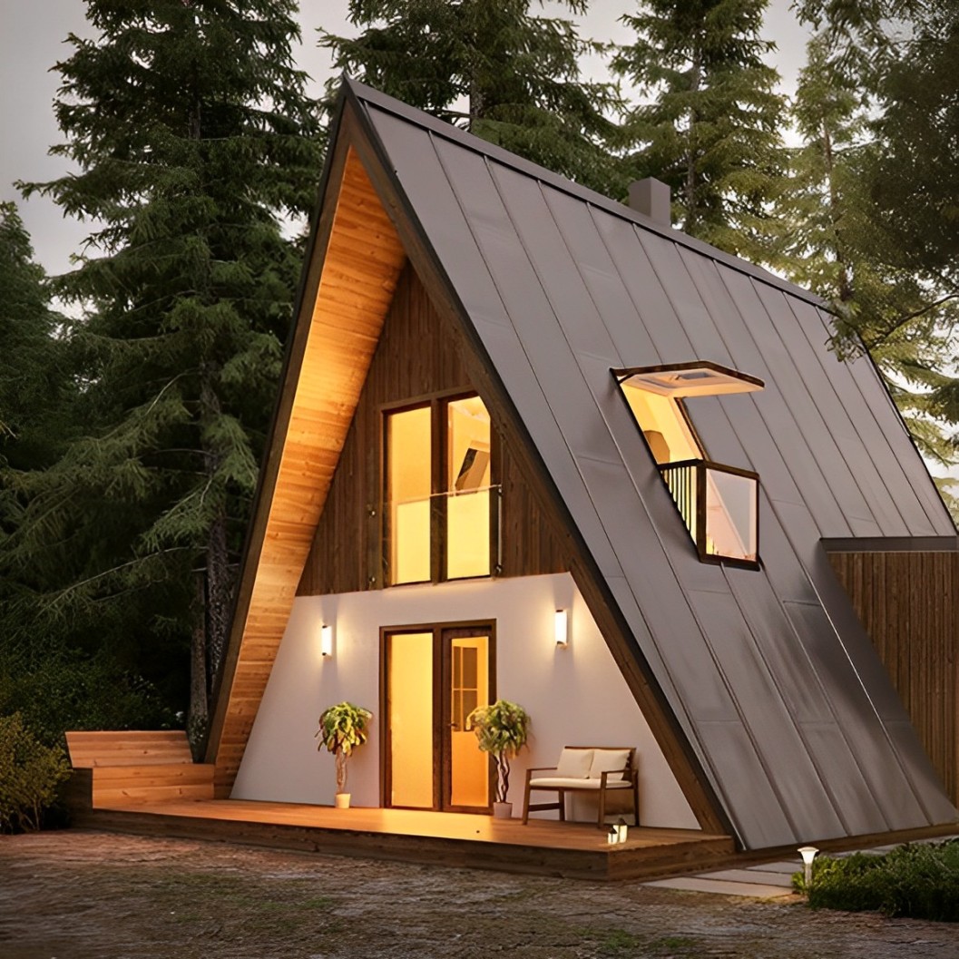 Contoh Rumah A Frame House