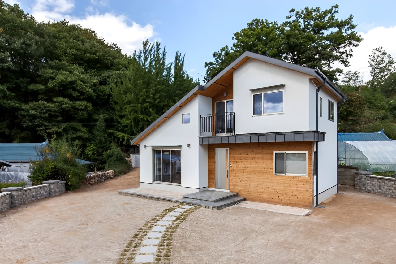 Contoh Rumah Barn house