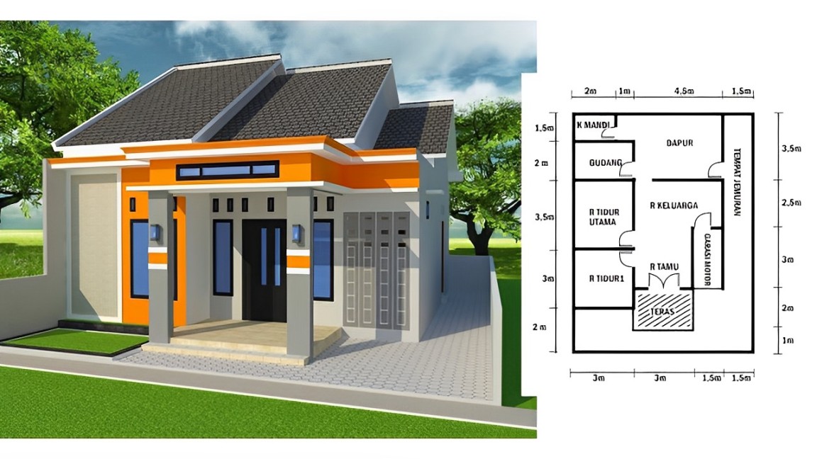 Inspirasi bangun rumah minimalis dengan anggaran terjangkau