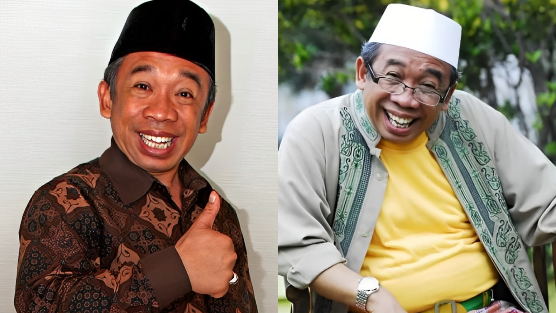 Potret kenangan Abah Qomar,  meninggalkan warisan tawa dan inspirasi.