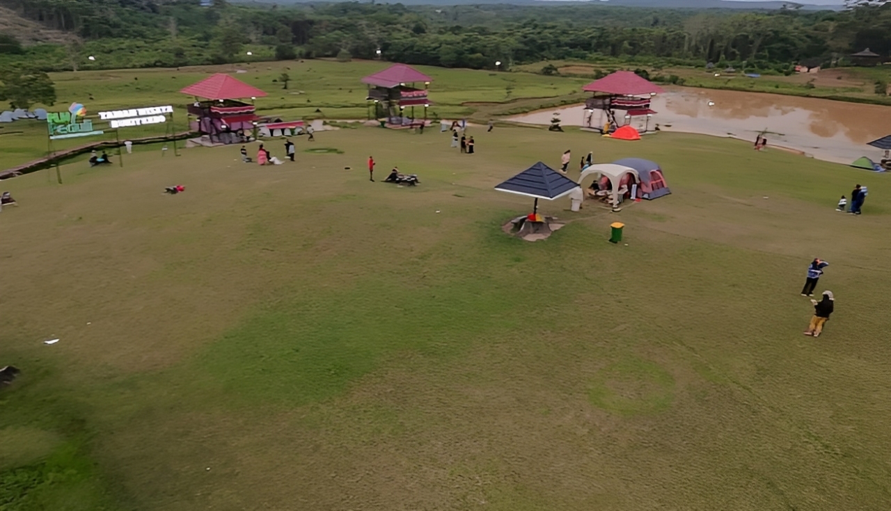 Camping Seru di Bukit Kebo Balikpapan