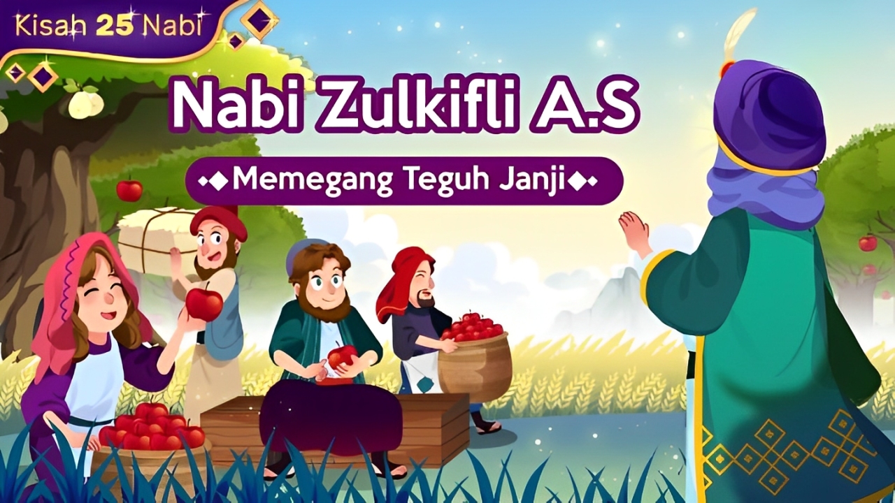 Nabi Zulkifli AS, Raja bijaksana yang selalu menepati janji dan diberi mukjizat luar biasa. Simak kisah lengkapnya hanya di BalikpapanTv.id!