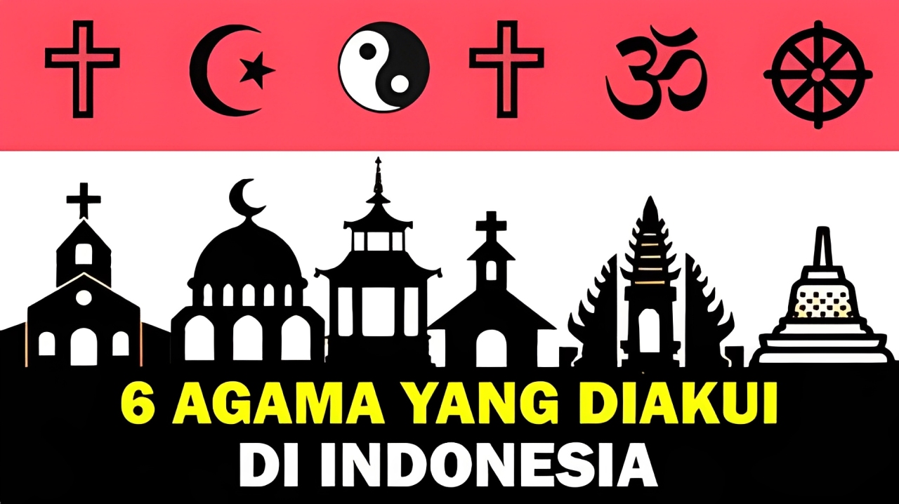 Ini alasan Indonesia hanya mengakui 6 agama resmi. Temukan penjelasan lengkapnya di artikel ini.