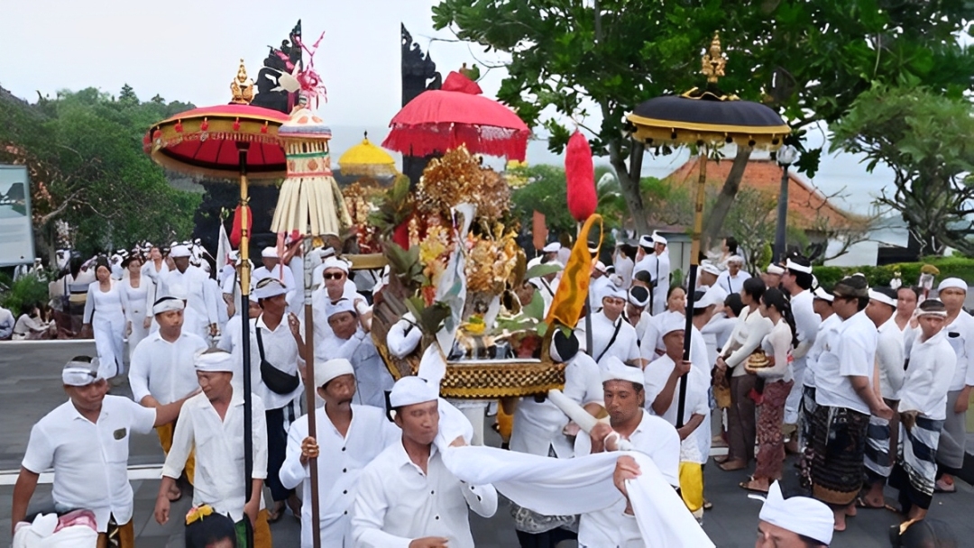 Perayaan hari raya nyepi.