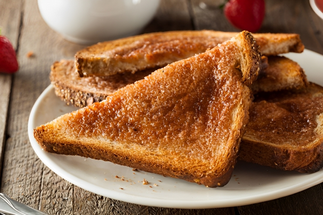 Roti Tawar Kering Rasa Kayu Manis.