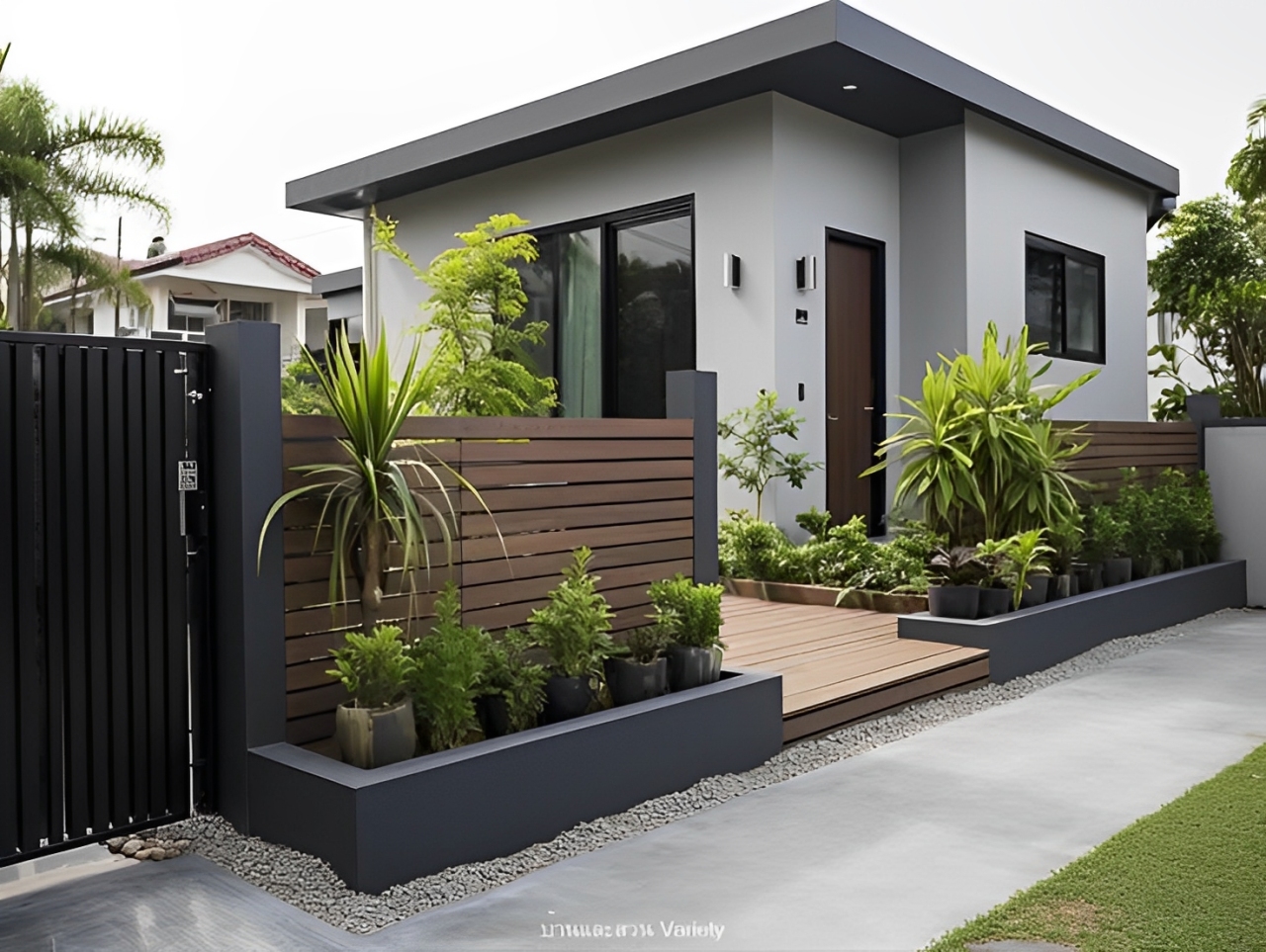 rumah minimalis 1 kamar tidur dengan konsep