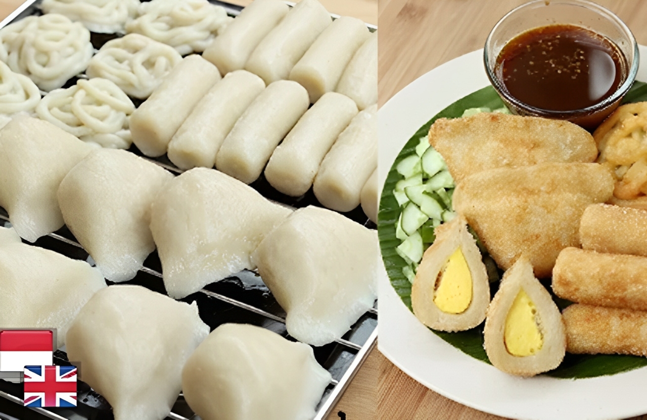 Resep pempek dos Ala chef Devina Hermawan.