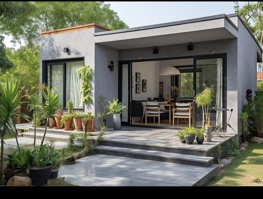 Rumah minimalis 2 kamar yang estetik dan cozy jadi tempat healing favorit pekerja muda.