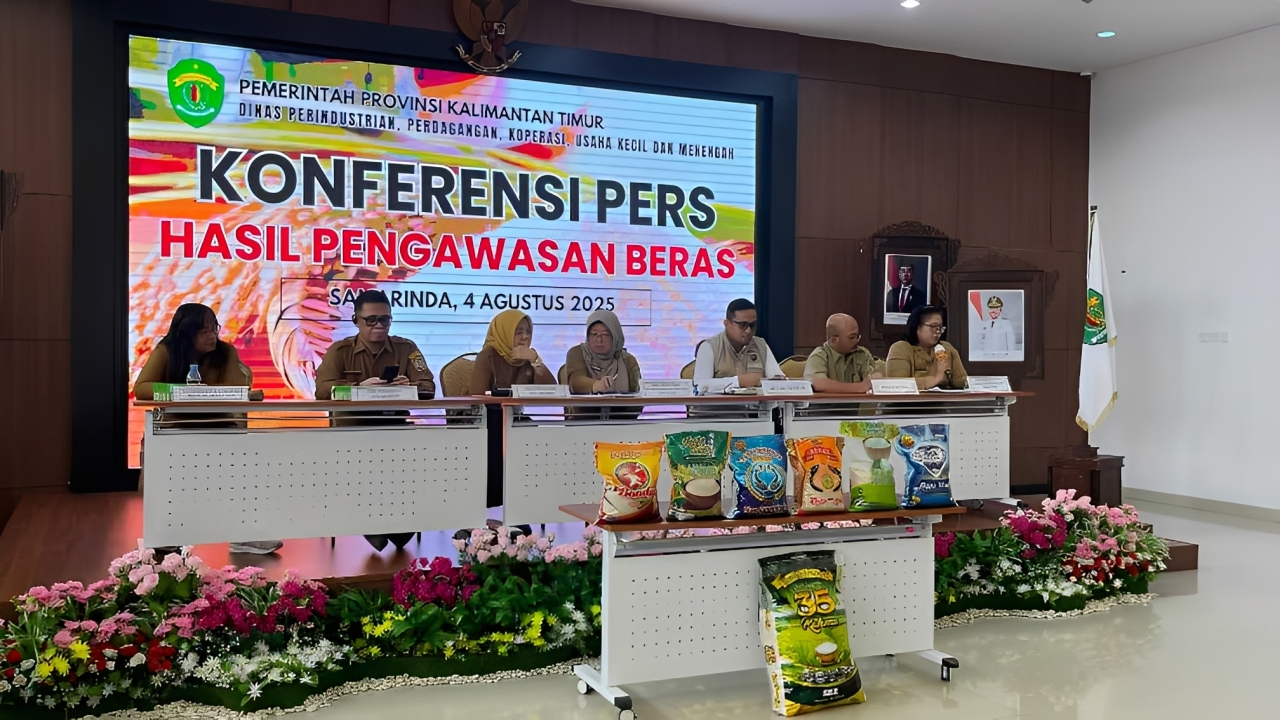Pengawasan DPPKUKM terhadap beras premium di Kaltim ungkap kualitas tidak sesuai dan harga melebihi HET.