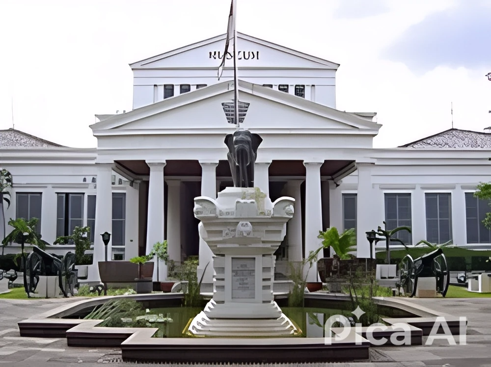 Foto Museum Gajah Jakarta, pusat wisata edukasi sejarah dan budaya Nusantara dengan koleksi terlengkap serta teknologi interaktif modern.