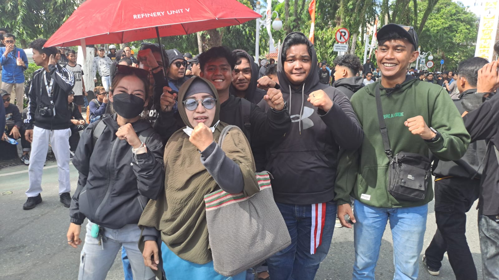 Aksi Aliansi Balikpapan Bergerak Desak Pemerintah Selesaikan Masalah Kota dan Layanan Publik