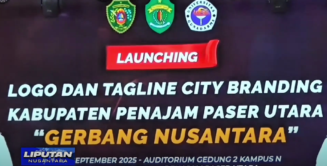 Foto peluncuran tagline Gerbang Nusantara yang menegaskan semangat kolaborasi dan pembangunan strategis Kabupaten Penajam Paser Utara.