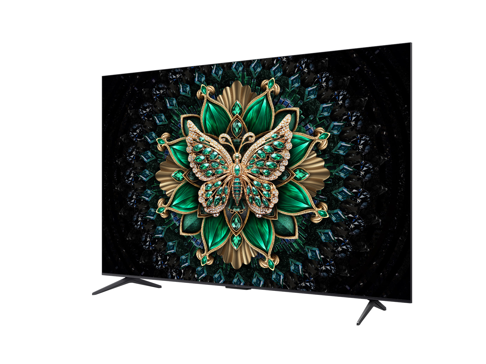 TCL QD-Mini LED C6K 55 inci, TV Mini LED terbaru dengan layar cerah 700 nits, desain bezel tipis, dan audio Onkyo yang memukau.
