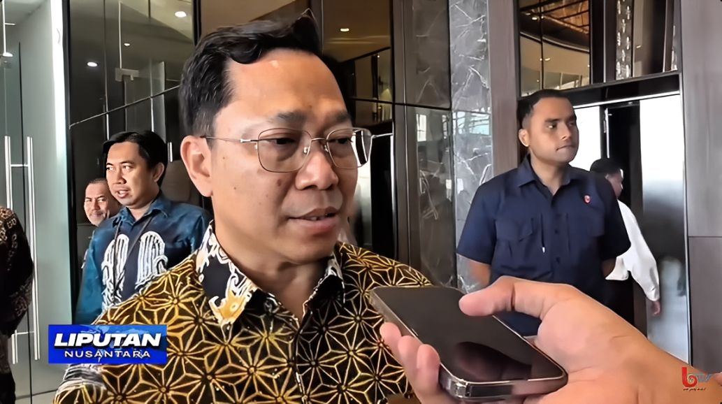 Kepala Perwakilan BI Kaltim, Budi Widihartanto, saat diwawancarai usai High Level Meeting RIRU di Hotel Mercure Samarinda, Senin (29 September 2025).