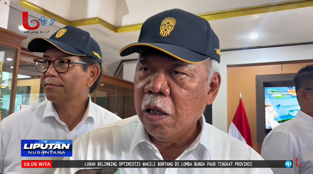Kepala OIKN, Basuki Hadimuljono, saat diwawancarai mengenai kelanjutan pembangunan IKN, Senin (29 September 2025).