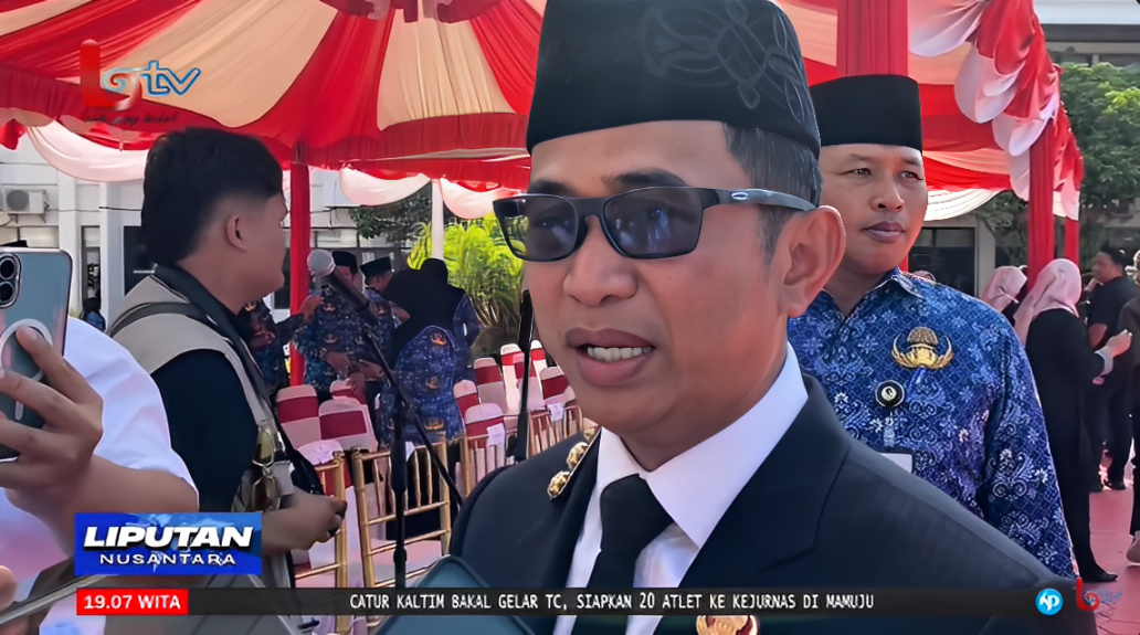 Wali Kota Balikpapan, Rahmad Masud, diwawancarai usai Upacara Hari Kesaktian Pancasila, Rabu (1 Oktober 2025).