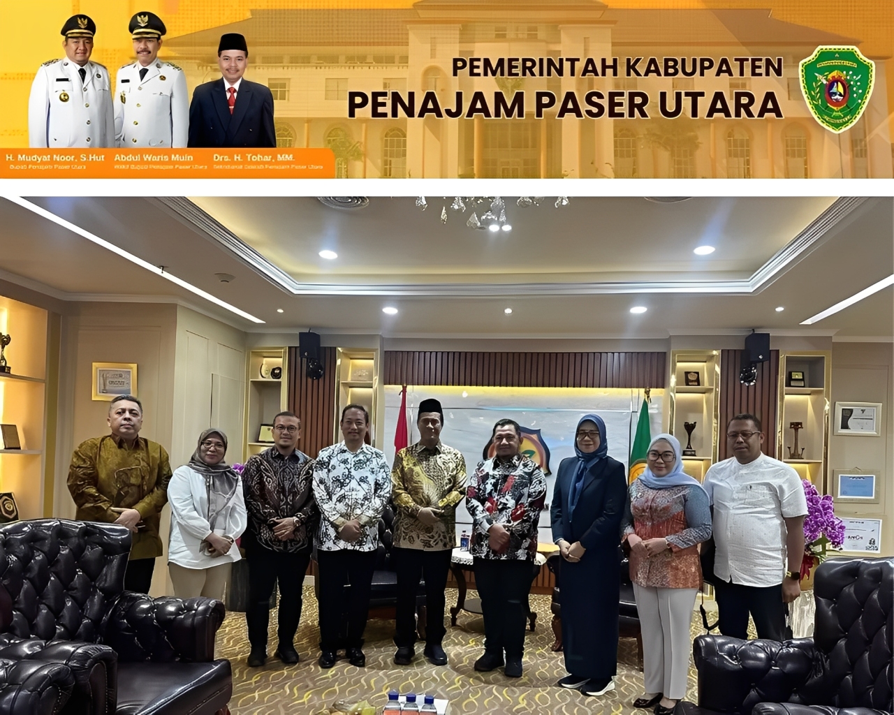 Foto pertemuan AKPSI dengan Menteri Pertanian RI, bahas Hari Sawit Nasional 2025 dan strategi sawit berkelanjutan sebagai kunci ketahanan pangan.