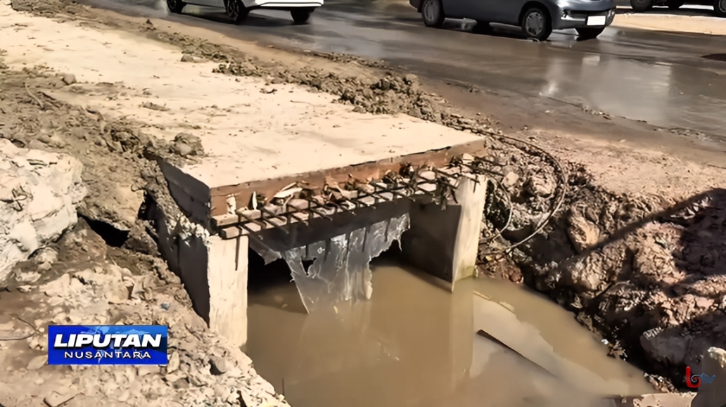 Proyek pembangunan infrastruktur jalan strategis di Kaltim, Rabu (1 Oktober 2025).