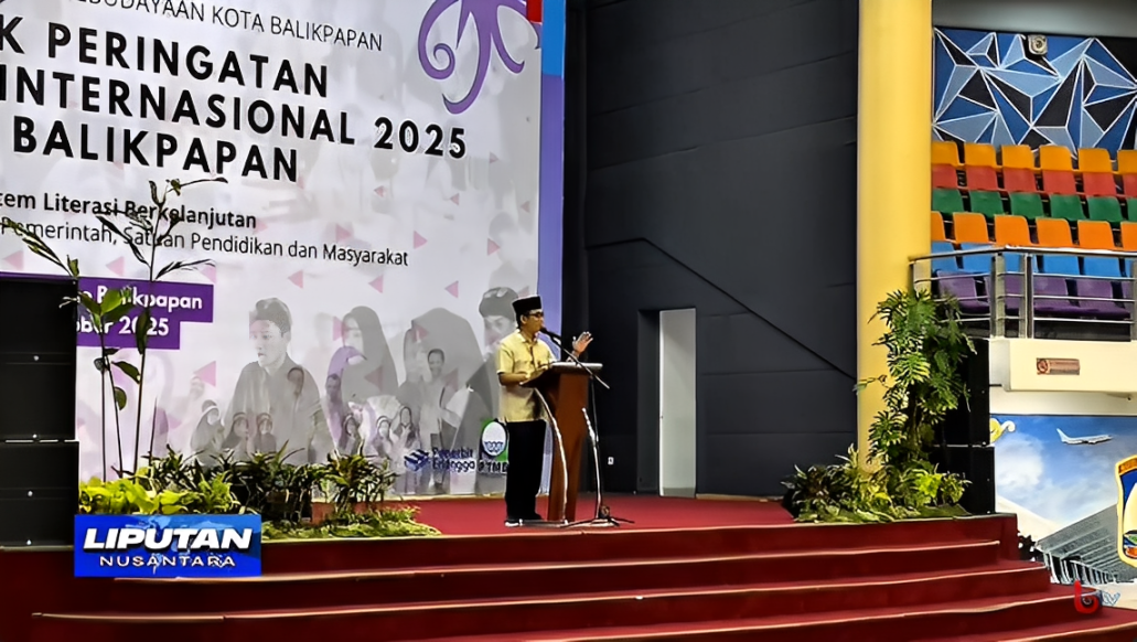Walikota Balikpapan, Rahmad Masud, membuka Festival Anak Indonesia Hebat 2025 di BSCC Dome, Rabu (1 Oktober 2025).