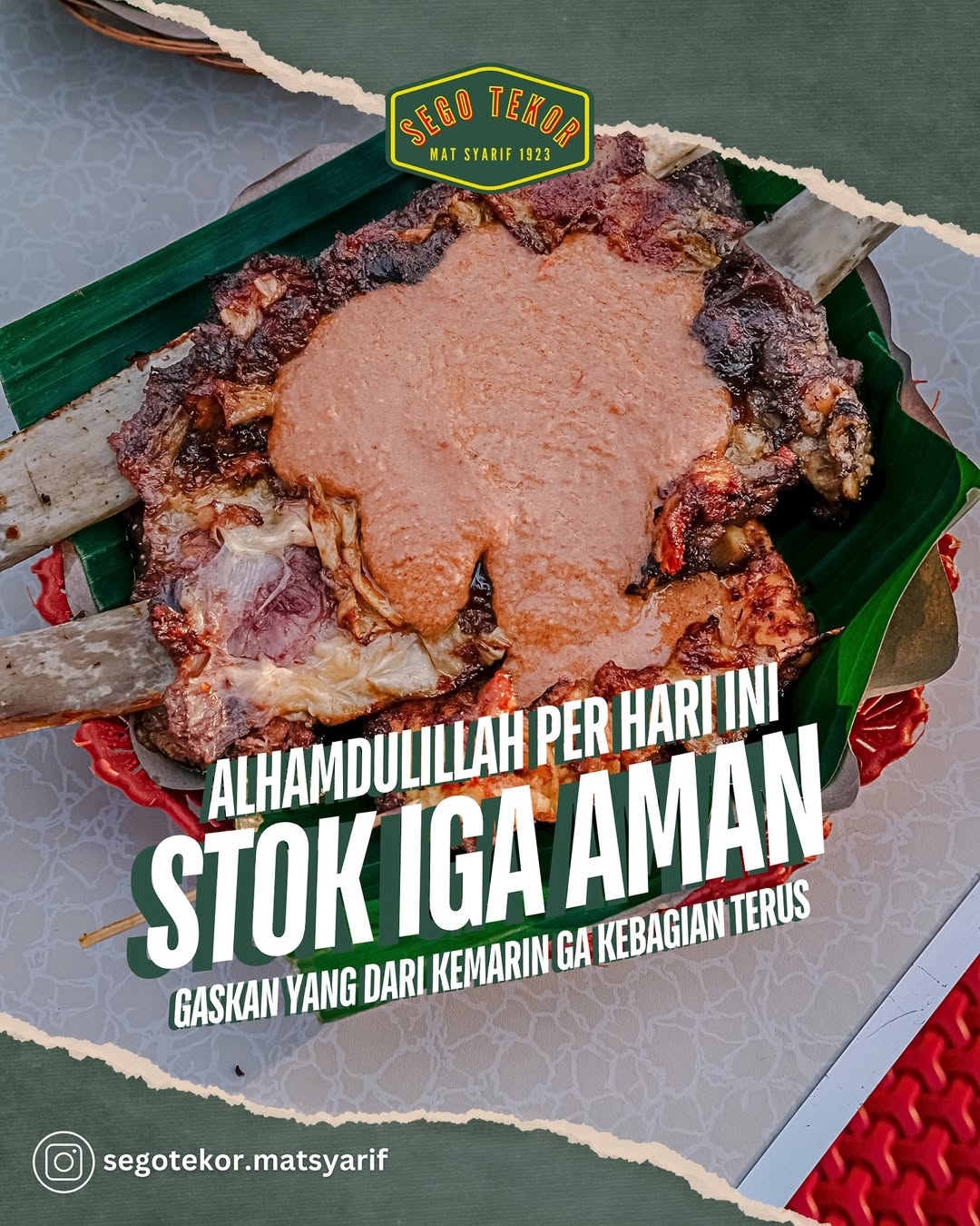 Sego Tekor, Murah Meriah Mantap Nikmat