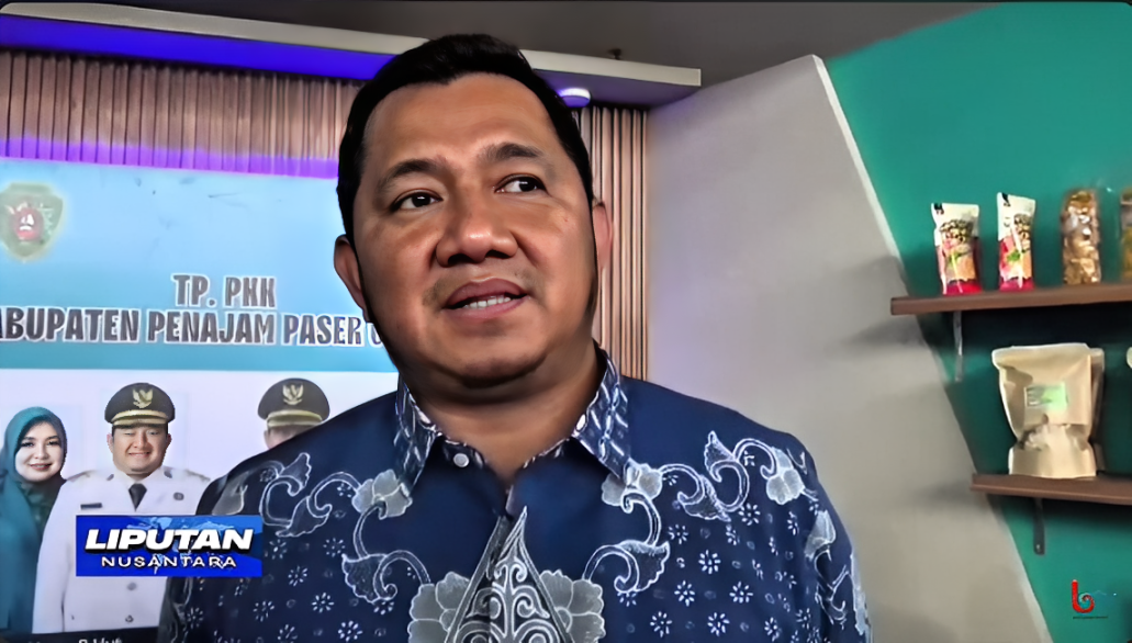 Bupati PPU Mudyat Noor menyampaikan peran PKK dalam meningkatkan kualitas hidup masyarakat di Gedung Serbaguna Graha Kilometer 9, Kelurahan Nipah-Nipah, Sabtu (4 Oktober 2025).