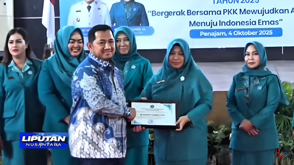 Pemkab PPU menerima bantuan dana Rp46 miliar dari Kementerian Kesehatan RI pada Peringatan HKG PKK ke 53 di Gedung Serbaguna Graha Kilometer 9, Nipah-Nipah, Sabtu (4 Oktober 2025).