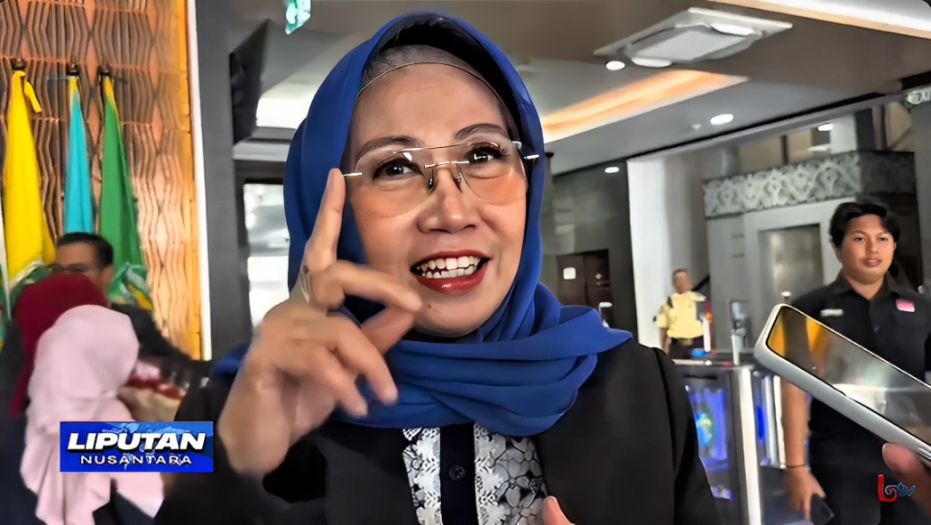 Kepala Bapenda Kaltim Ismiati memaparkan strategi percepatan target PAD Rp10 triliun tahun 2025, Sabtu (4 Oktober 2025).