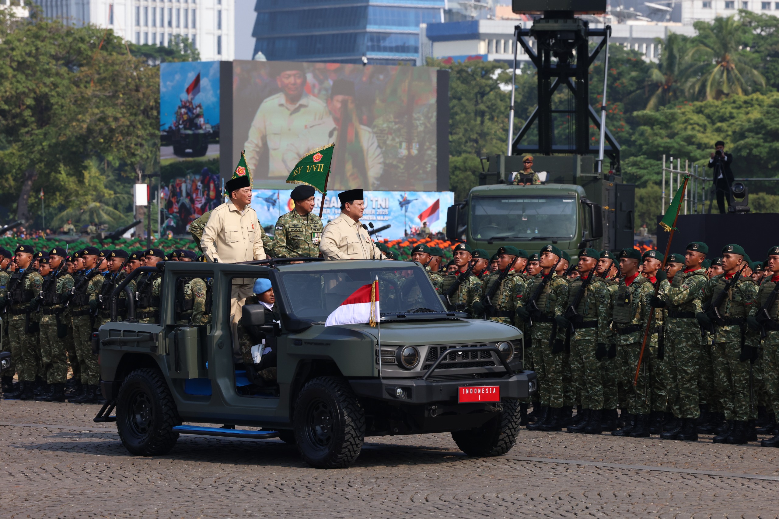 Dari Monas untuk Negeri: Prabowo Tegaskan Jiwa Pengabdian dan Keteladanan TNI