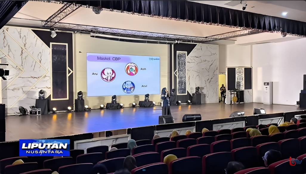 Suasana festival GTK 2025 di Gedung Kesenian Balikpapan, Senin (6 Oktober 2025).