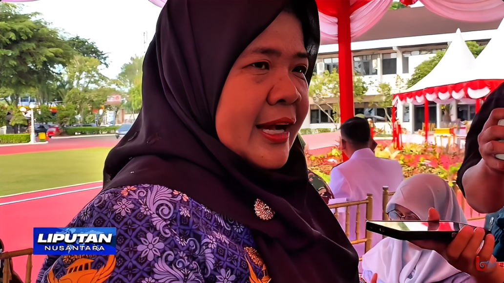 Kepala Dinas Kesehatan Balikpapan, Alwiyati, menjelaskan dampak pengawasan dapur MBG yang dilakukan terus-menerus oleh tenaga puskesmas, Rabu (8 Oktober 2025).