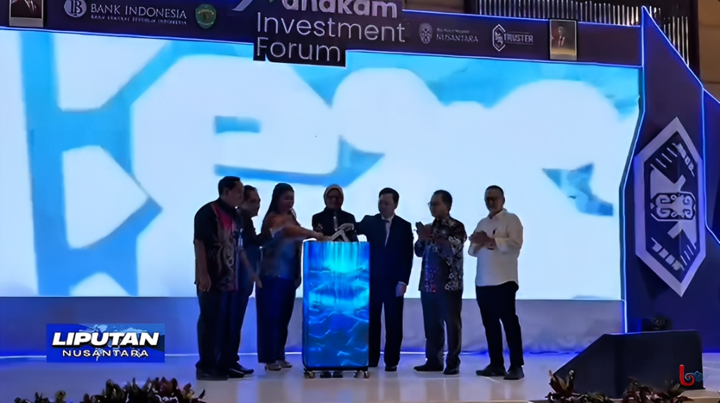 Pembukaan Mahakam Investment Forum 2025 di Hotel Novotel Balikpapan, Kamis (9 Oktober 2025).