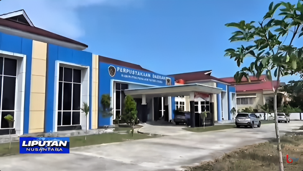 Perpustakaan Daerah Kabupaten Penajam Paser Utara (PPU), Rabu (8 Oktober 2025).