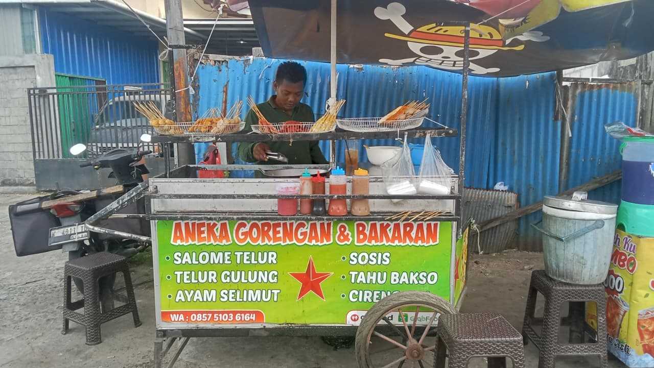 foto pale gorengan pentol