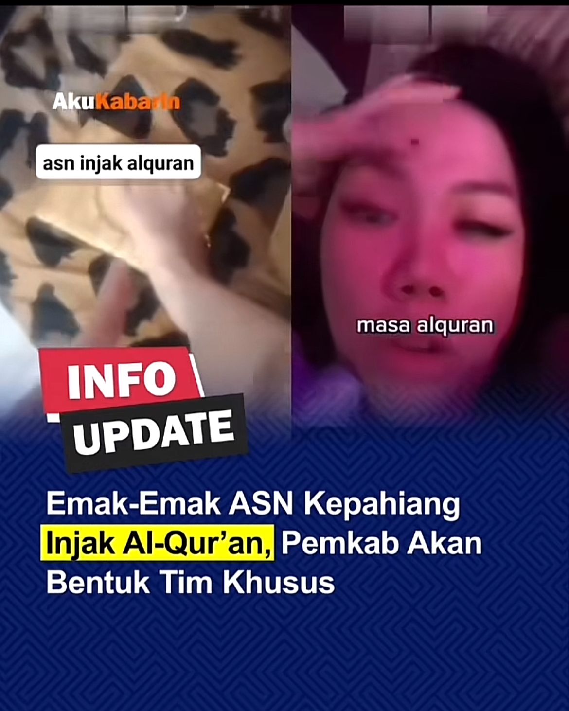 ASN Kepahiang diduga menginjak Al-Qur&rsquo;an &mdash; potret viral yang bikin geger publik, Pemkab langsung bentuk tim klarifikasi.