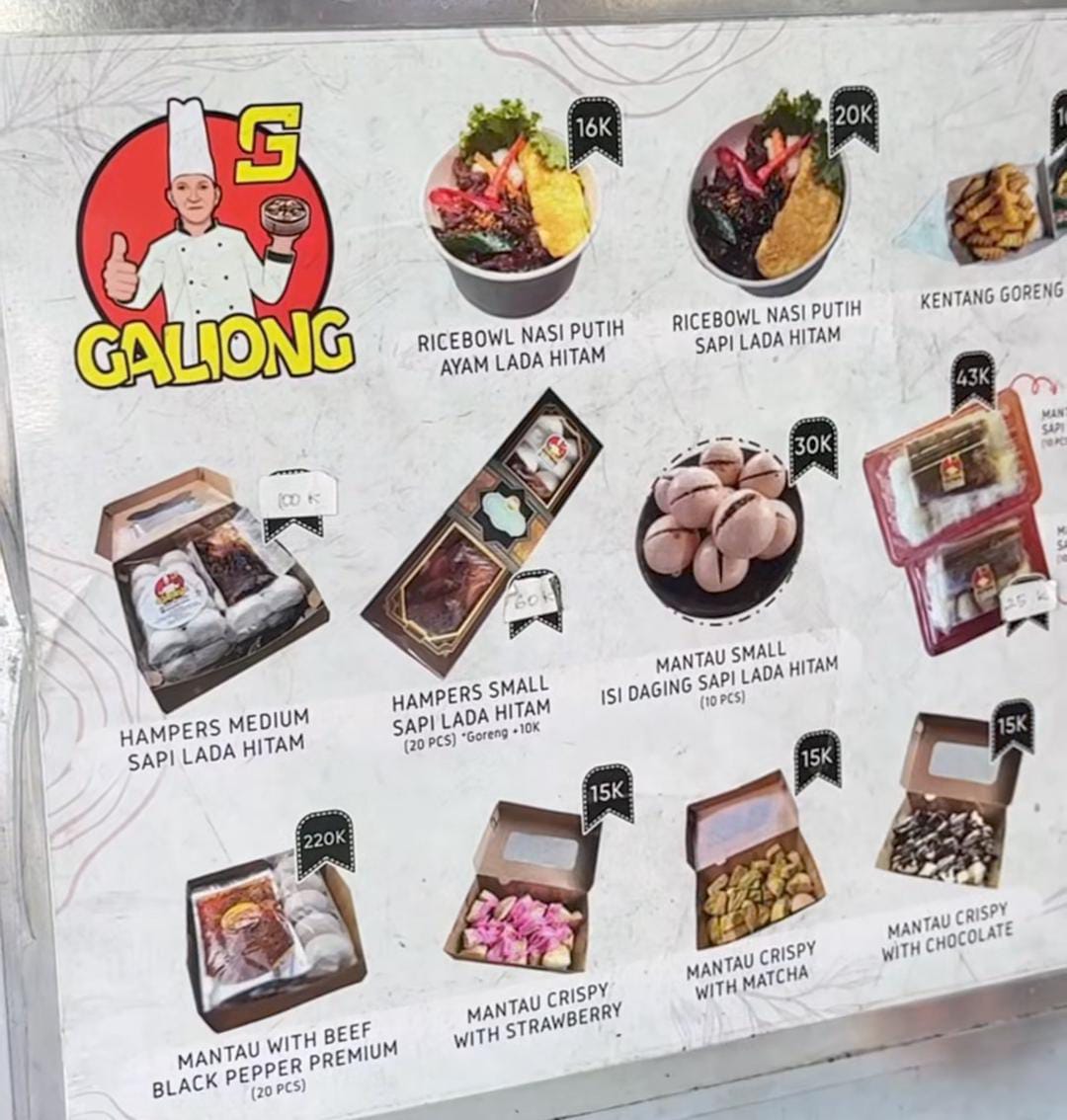 Deretan menu sarapan murah di Gunung Pasir Balikpapan &mdash; nasi kuning, bubur, lontong sayur, hingga mantau menggoda selera!