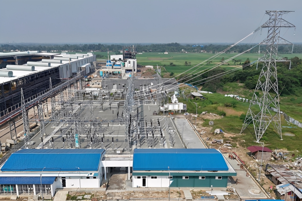 PT Lautan Baja Indonesia (LBI) mendapat pasokan listrik dari PLN sebesar 80 MVA.