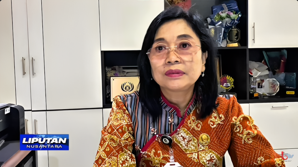 Ratih Kusuma menjelaskan pentingnya Musorkotlub bagi organisasi KONI Balikpapan, Kamis (9 Oktober 2025).