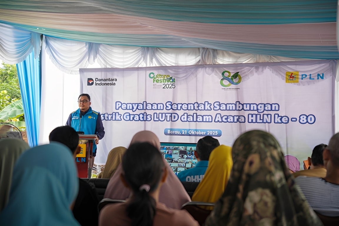 Senior Manager Perizinan, Pertanahan, dan Komunikasi PLN UIP KLT, Ferdyan Hijrah Kusuma, Selasa (21 Oktober 2025).