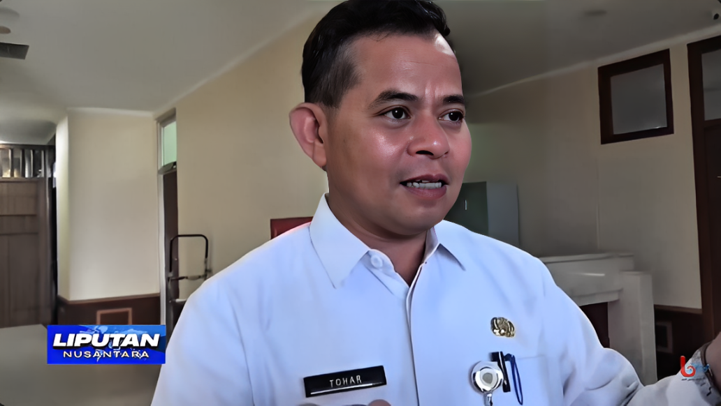 Sekretaris Daerah Kabupaten PPU, Tohar, menyampaikan pentingnya kesadaran kesehatan bagi ibu hamil usai kegiatan Gerakan Ibu Hamil Sehat di Kantor Bupati PPU, Rabu (22 Oktober 2025).