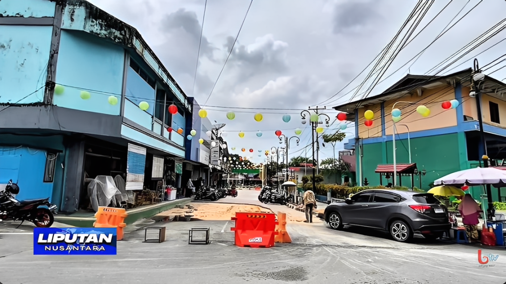 Kawasan Balikpapan Barat mulai ditata sebagai lokasi wisata kuliner Nusantara, Senin (20 Oktober 2025).